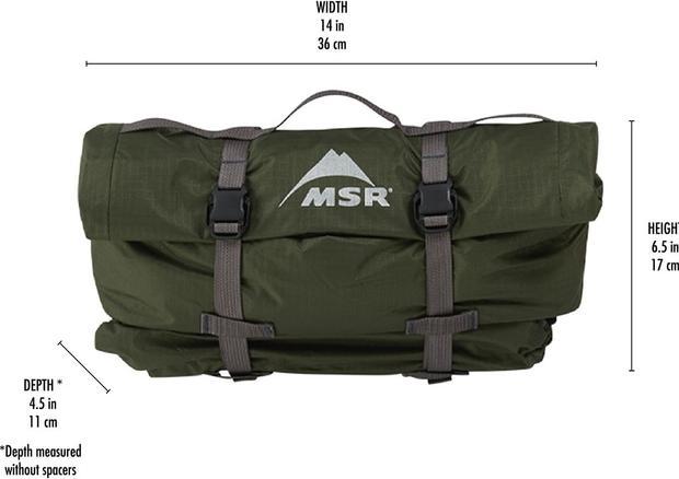 Image du produit Msr Hubba Hubba Bikepack 1 (Tente igloo, 0.93 kg, 1 personne)