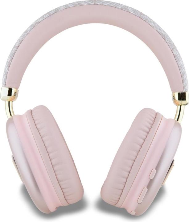 Actual product image Guess PU Leather 4G Triangle Logo Bluetooth Stereo Headphone Pink (32 h, Wireless)