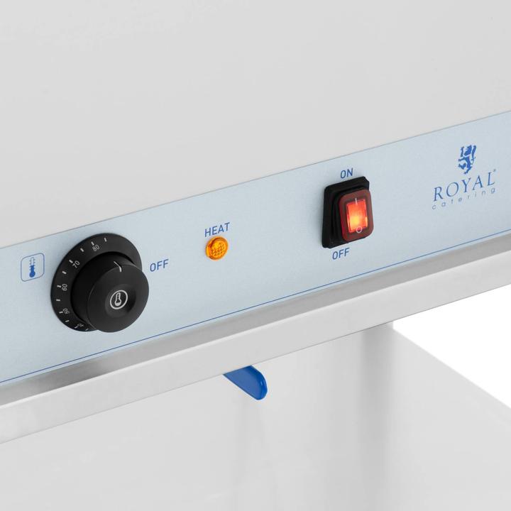 Actual product image Royal Catering Bain Marie - 1265 W - 2 x GN 1/1 - with substructure -