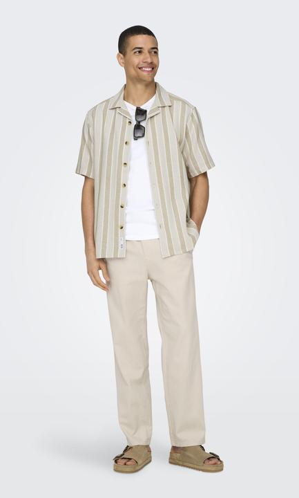 Actual product image Only & Sons Onssinus Loose 0007 Cot Lin Pant Noos (XS)