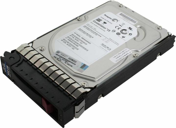 Actual product image HPE HDD HP 500GB 7.2K SATA 3.5IN (0.50 TB, 3.5")