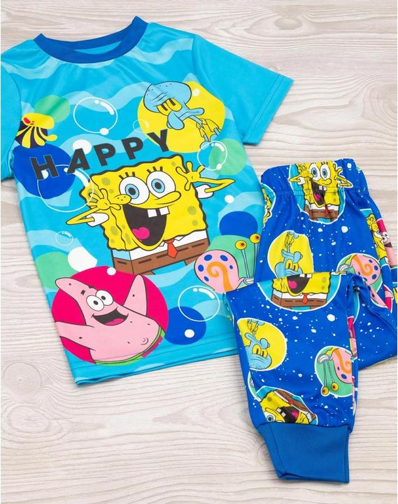 Image du produit Spongebob Squarepants Ensemble pyjama garçon Happy (128)