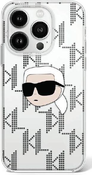 Image du produit Karl Lagerfeld KLHCP16LHKLPKHT iPhone 16 Pro 6.3" przezroczysty/transparent hardcase IML Karl Head E (Apple iPhone 16 Pro)