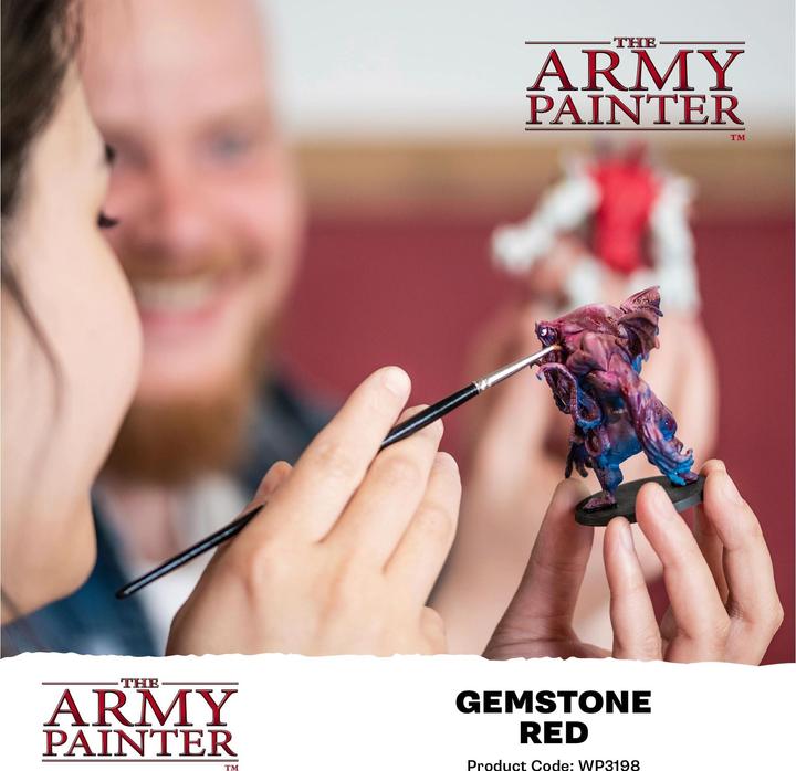 Actual product image The Army Painter Metallic colour Warpaints Fanatic: Gemstone Red 18 ml (Gemstone Red, 18 ml)