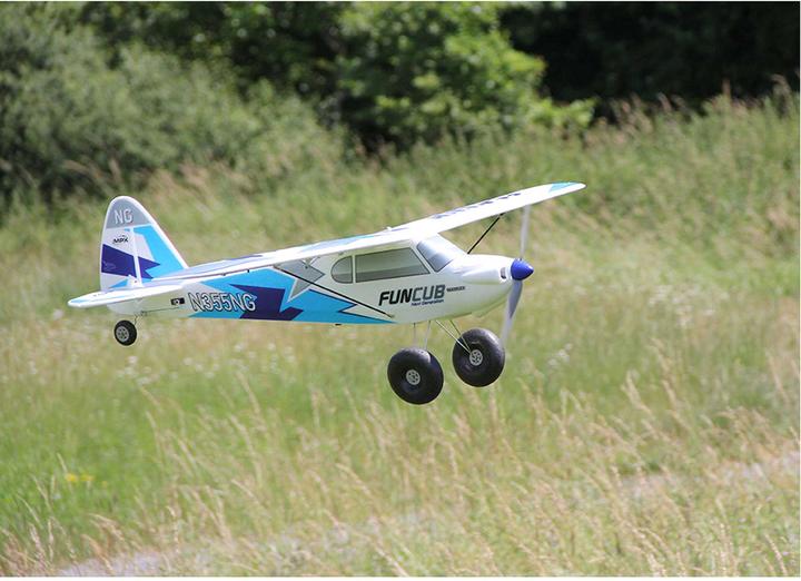 Produktbild Multiplex RC Motorflugmodell RR FunCub NG blau Modellflugzeug (Motorflugzeug)