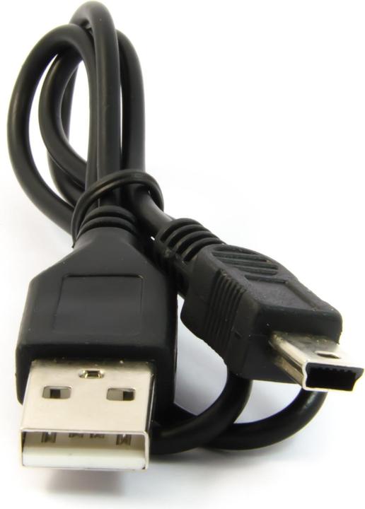 Produktbild Purecrea Mini USB Kabel schwarz 0.5m (0.50 m)