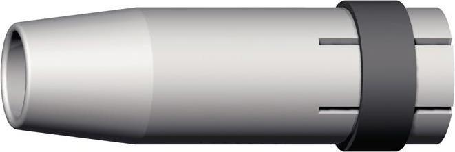 Abicor Binzel Gas nozzle cylindrical 17 mm 63.5 mm