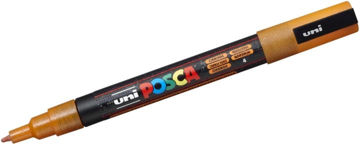 Immagine prodotto Posca Marchio fine PC-3M (Arancione glitterato, 1.30 mm, 1 x)