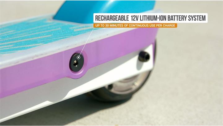 Produktbild Razor E-Scooter E Party Pop White/Purple (12 km/h, 6 km, 80 W)