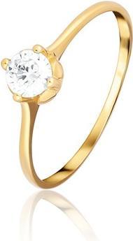 JVD - Elegant women's yellow gold ring ZR0119XJ71 - Circuit: 56 mm (56)