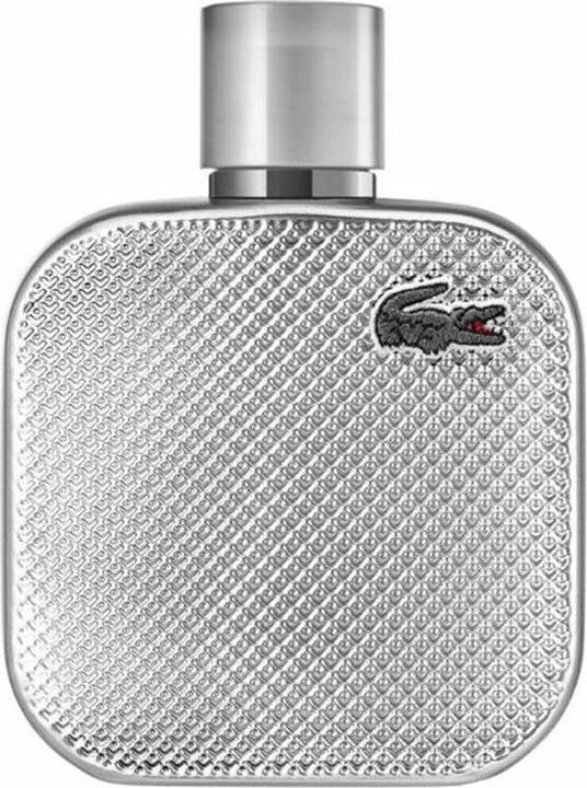 Actual product image Lacoste L.12.12 Silver Grey Eau De Parfum Spray 100ml (Eau de parfum, 100 ml)