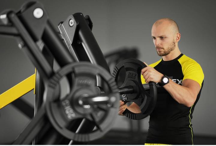 Produktbild Gymrex Brustpresse 135 kg Brustdrücken Brustdrückmaschine Brusttrainer Brustgerät