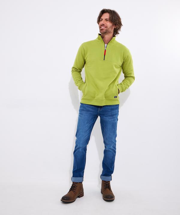 Actual product image Joe Browns Aztec Trim 1/4 Zip Sweatshirt (S)