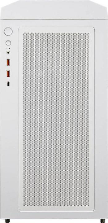 Actual product image Cougar Uniface White| PC Case | Mid Tower / Mesh Front Panel / 2 x ARGB Fans / TG Left Panel (Mini-ITX, SSI CEB, mATX, ATX)