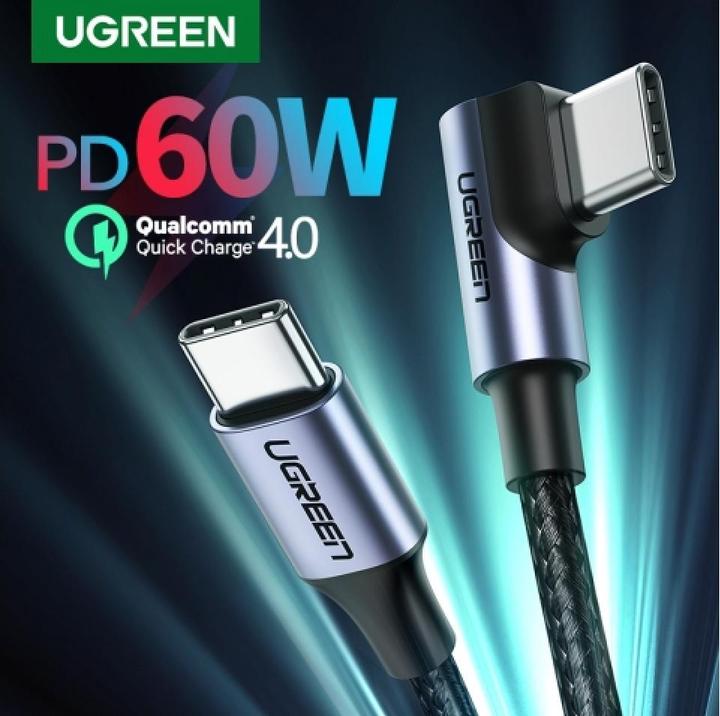 Actual product image Ugreen USB C – USB C (2 m, USB 2.0)