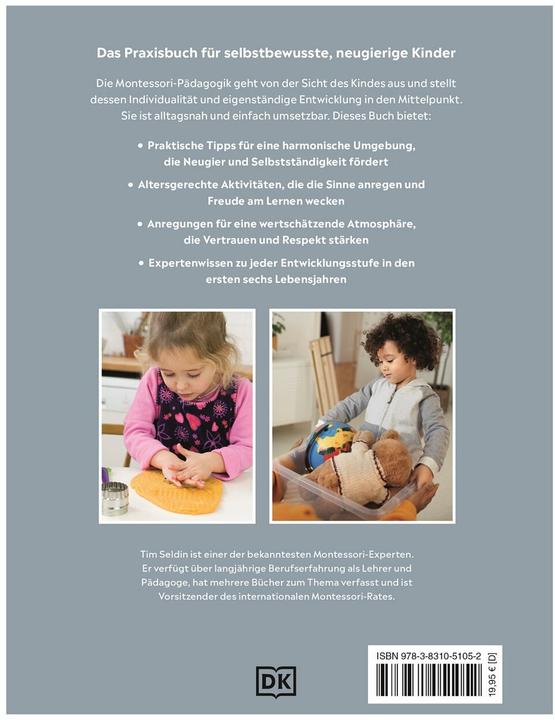 Produktbild Kinder fördern nach Montessori (Deutsch, DK Verlag, Tim Seldin, Anke Wellner-Kempf, 2025)