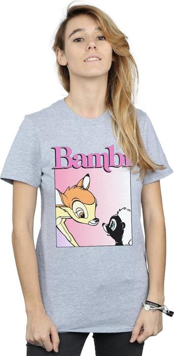Immagine prodotto Disney Bambi Nice To Meet You Maglietta Ampia Donna (L)