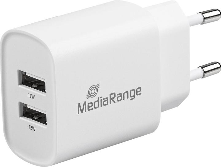 Produktbild MediaRange Steckdosen-Ladegerät (12 W)