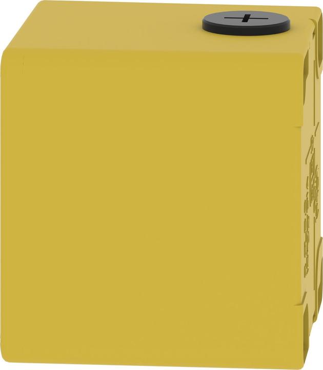 Actual product image Schneider Electric XAPK14 Empty enclosure XAP metal yellow for emergency stop/Ha - CSA (Housing)