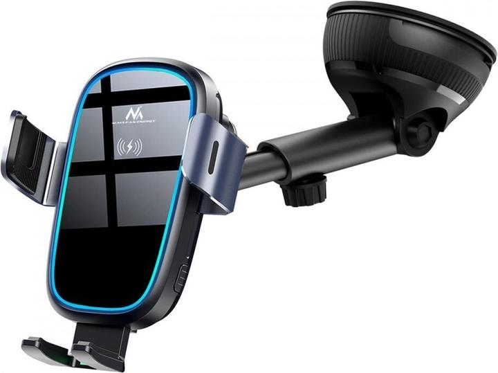 Produktbild Maclean Autohalterung mit kabellosem/induktivem Qi-Ladegerät MCE129