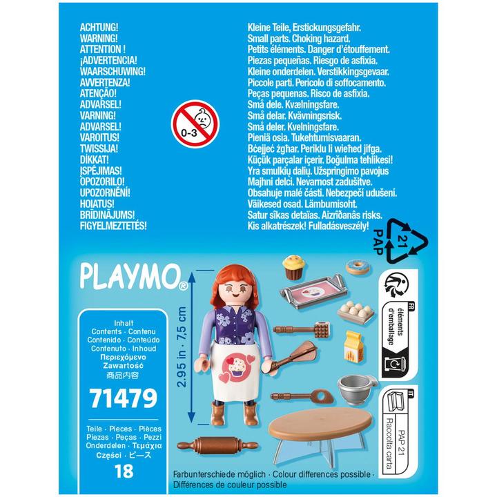 Energy Label Playmobil Confectioner (71479, Playmobil Special Plus)