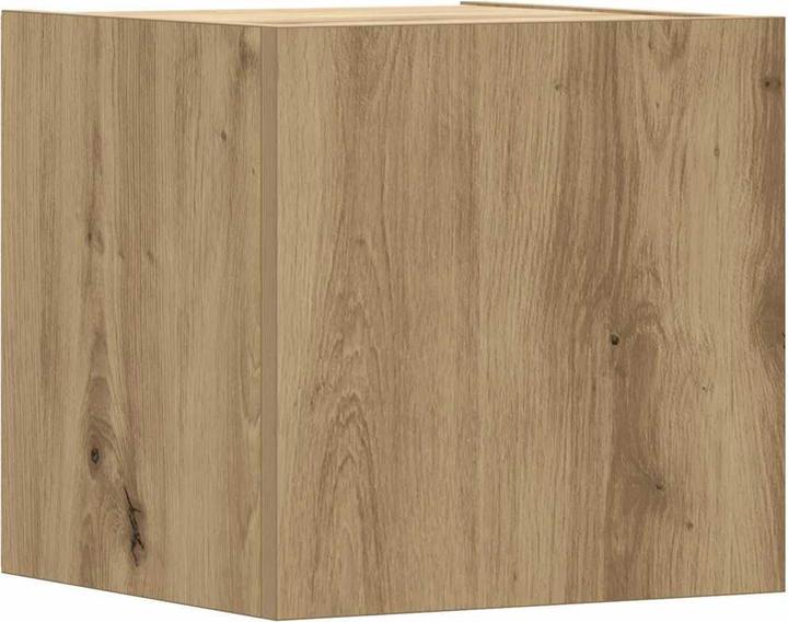 Produktbild VidaXL 8-tlg. TV-Schrank-Set Wandmontage Artisan-Eiche Holzwerkstoff (30.5 x 30 x 110 cm)