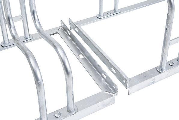 Produktbild Seco Fahrradständer, feuerverzinkt, Radeinstellung einseitig, 4 Stellplätze