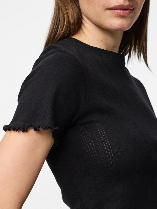 Actual product image Pieces Pcmarie Ss O-Neck Poin Top Jrs Noos Bc (S)