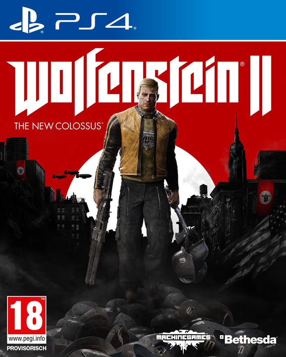 Bethesda Wolfenstein 2 : The New Colossus (PS4, DE)