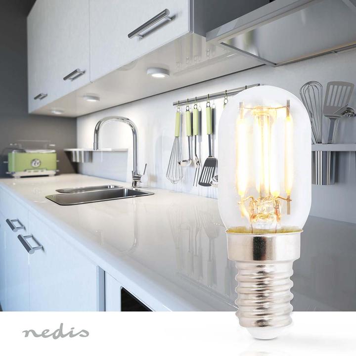 Immagine prodotto Nedis Lampada da frigo | LED | E14 | 1,5 W | T22 (E14, 1.50 W, 100 lm, 1 x, G)