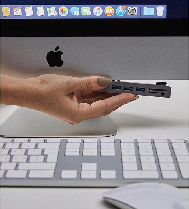Produktbild LMP Attach Dock Pro 10 Port SG,Mini-DP,HDMI (USB-C, 7 Ports)