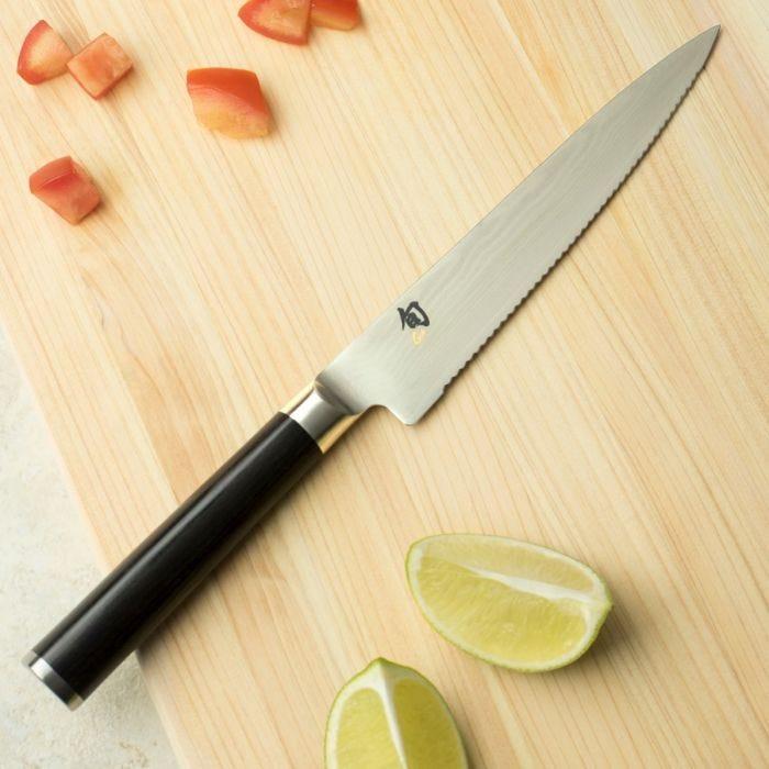 Produktbild Kai Allzweckmesser SHUN black stoned (15 cm)