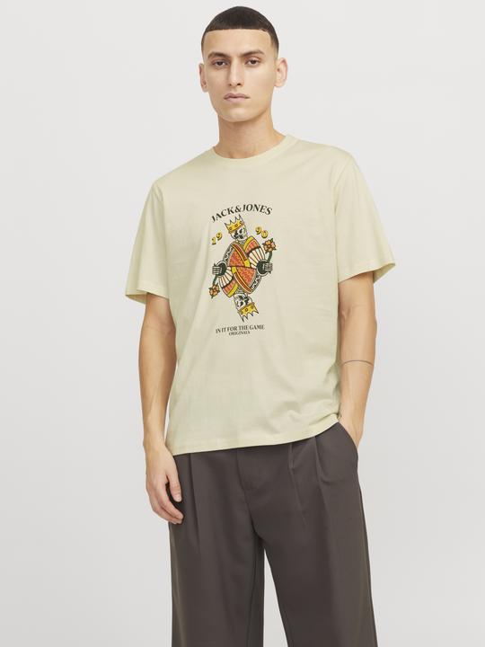 Produktbild Jack & Jones Joranatomy Skull Tee Ss Crew Neck Ln (L)
