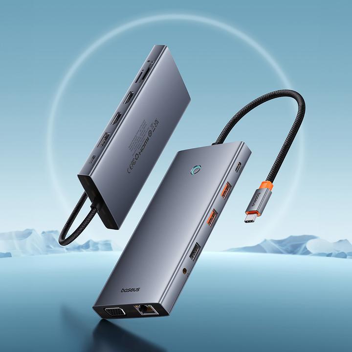 Image du produit Baseus PortalJoy 13 en 1 (USB-C, 13 Ports)