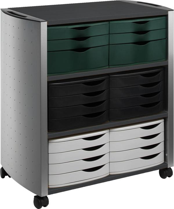 Image du produit Durable Chariot pour dossiers suspendus Economy 80 Top (82 x 76.5 x 44 cm)