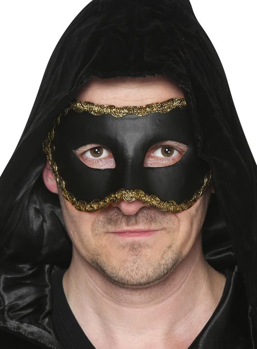 Produktbild Maskworld Colombina nera - Venezianische Maske für Fasching
