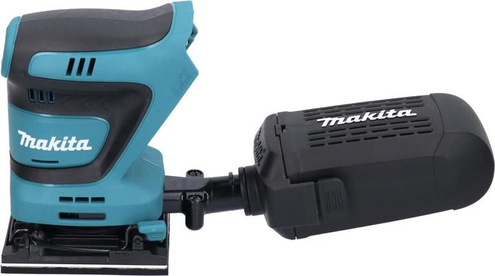 Image du produit Makita DBO481RF1J Ponceuse vibrante sans fil 112 x 102mm 18V + 2x Batteries 3,0Ah + Chargeur + (Ponceuse vibrante)