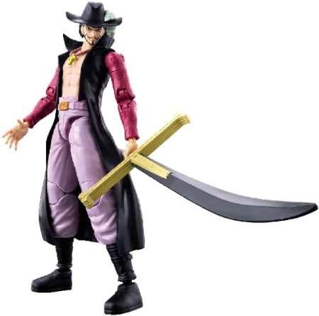 Actual product image Bandai ANIME HERO One Piece Dracule Mihawk Figur 17cm
