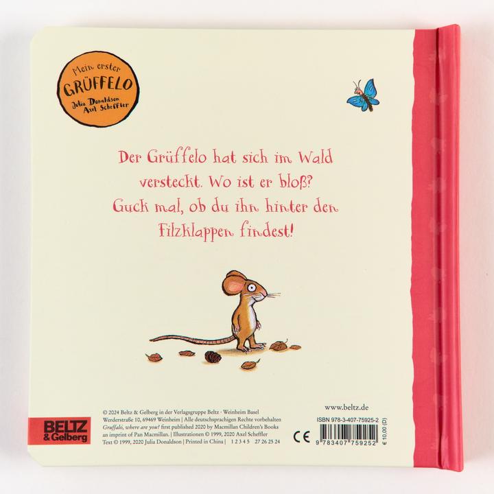 Produktbild Grüffelo, wo bist du? (Deutsch)