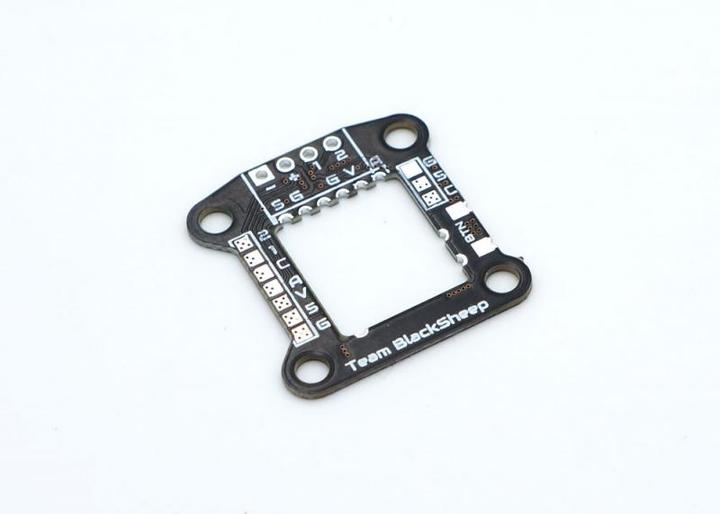 Produktbild Dronefactory WhiteNoiseFPV X TBS Unify Nano/Crossfire Nano Mounting Board (Drohnenhalterung)