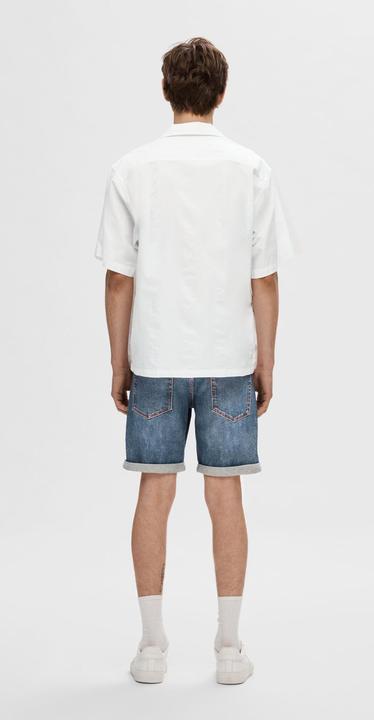 Image du produit Selected Homme Chemise à manches courtes en seersucker (S)