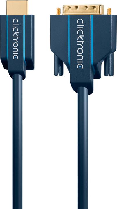Produktbild clicktronic HDMI (Typ A) — DVI (5 m, DVI, HDMI)