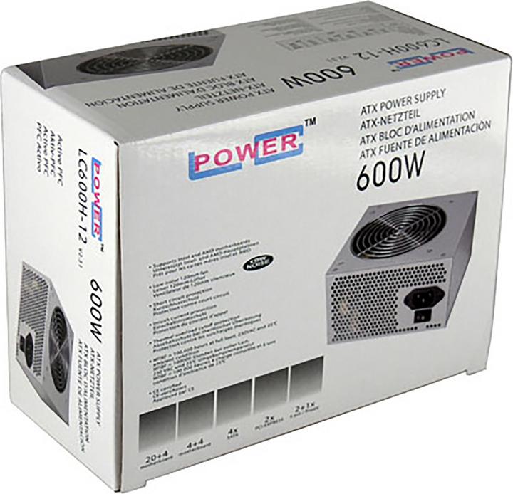 Produktbild LC-Power Office Series - LC600H-12 V2.31 (600 W)
