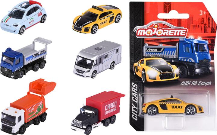 Produktbild Majorette City Assortment, 6-sort.
