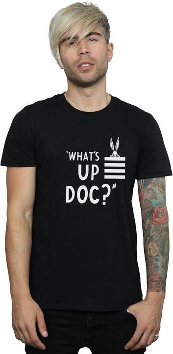 Immagine prodotto Looney Tunes What's Up Doc Maglietta Bugs Bunny A Strisce Uomo (L)