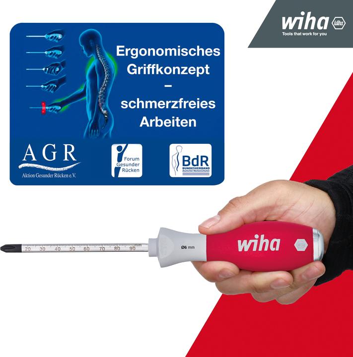 Actual product image Wiha Dowel punch set (Phillipps cross recess (PH))