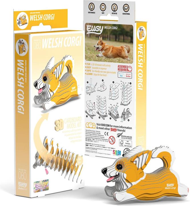 Image du produit Eugy Kit de bricolage 3D Corgi (MQ6)