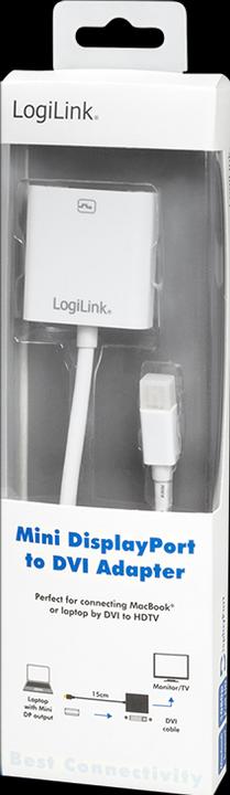 Actual product image LogiLink Mini DisplayPort to DVI (DVI, 9 cm)