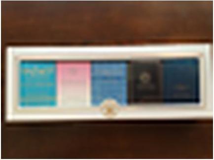 Actual product image NoName Set of miniatures Versace Dylan Turquoise Edt 5ml + Bright Crystal Edt 5ml + Man Eau Fraiche Edt 5ml