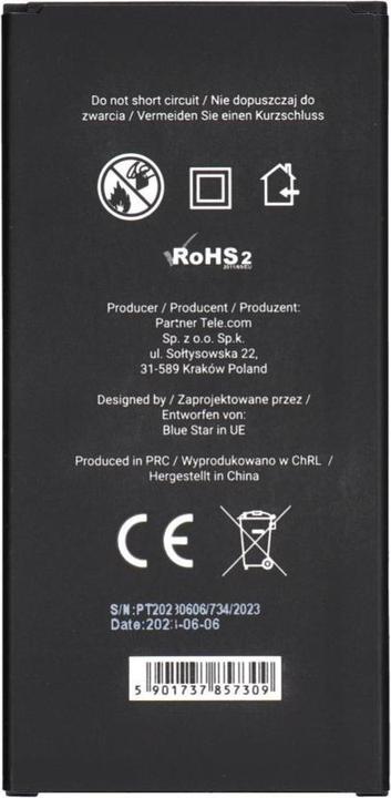 Image du produit Batterie Blue Star BLUE STAR PREMIUM pour SAMSUNG J7 2016 3300 mAh